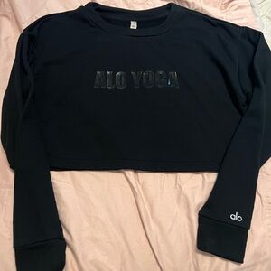 Alo Yoga Cropped Crewneck